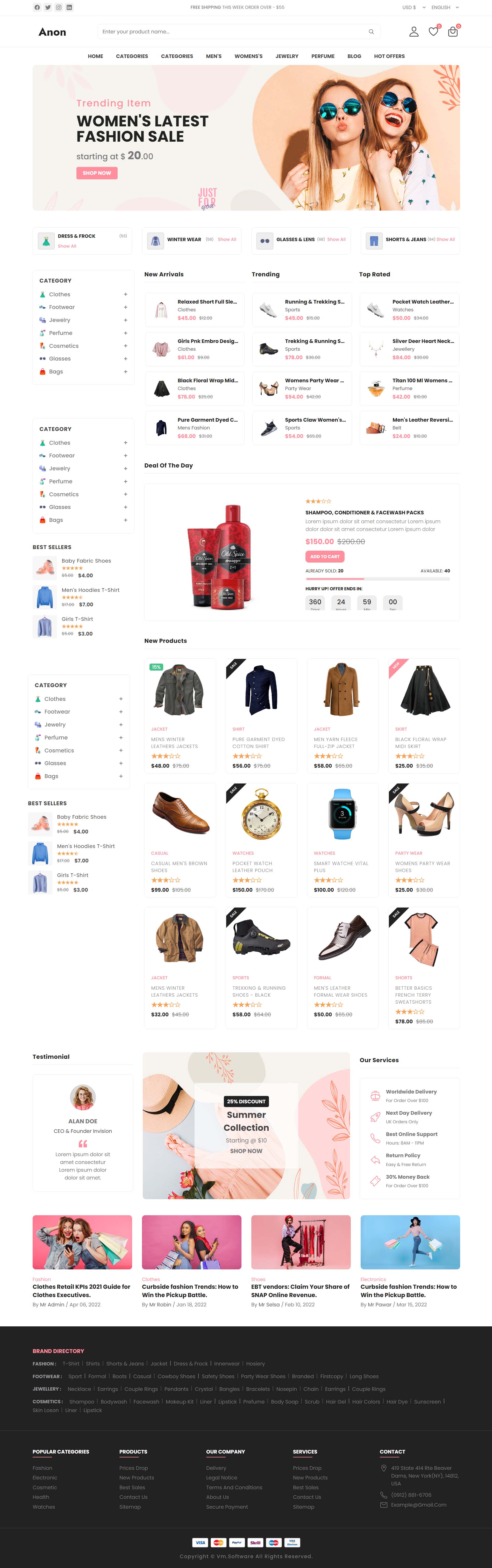 Anon E-commerce